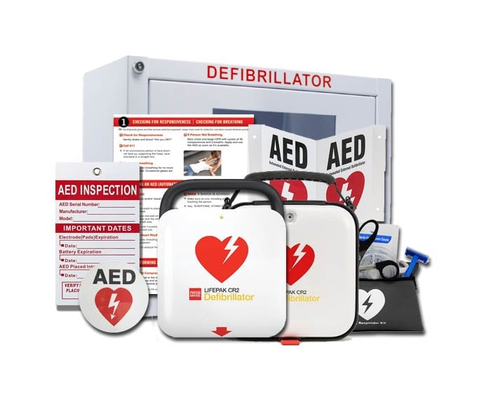 Physio-Control LIFEPAK CR2 Value Package - Expire 11/7/2027