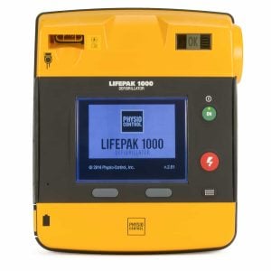 physio control lifepak 1000 front view | ADE Leader